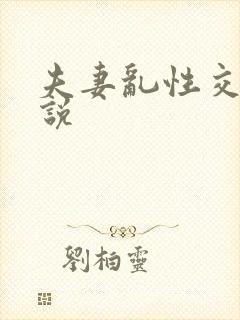 夫妻乱性交换小说
