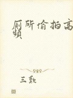 厕所偷拍高清视频