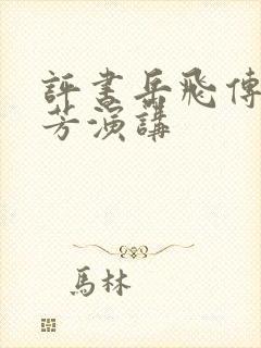 评书岳飞传刘兰芳演讲