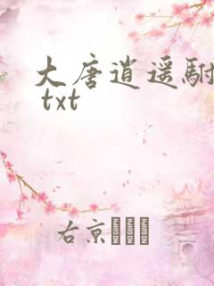 大唐逍遥驸马爷 txt