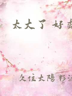 太大了 好爽