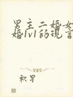 男主二婚女主初婚1v1的现言