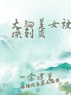 大胸美女被男人操到爽