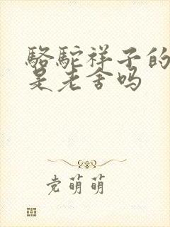骆驼祥子的作者是老舍吗