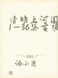 清明上河图密码1—36集电视剧