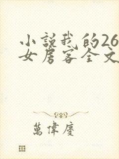 小说我的26岁女房客全文阅读