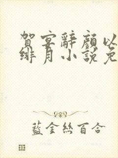 贺宴辞颜以溪宋绯月小说免费阅读