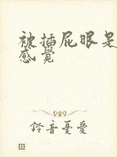 被插屁眼是什么感觉