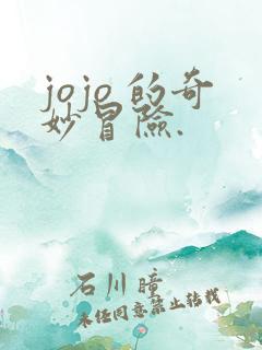 jojo 的奇妙冒险. jojo 的奇妙冒险.
