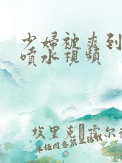 少妇被爽到高潮喷水视频