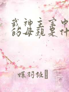 武神主宰中秦尘的母亲是什么修为