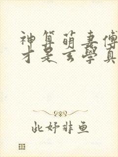 神算萌妻傅太太才是玄学真大佬易小升