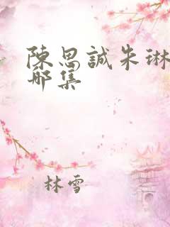 陈思诚朱琳接吻哪集