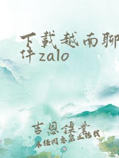 下载越南聊天软件zalo