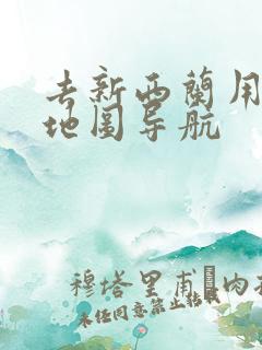 去新西兰用什么地图导航