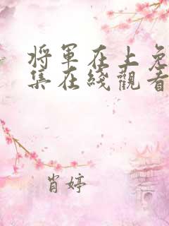 将军在上免费全集在线观看电视剧