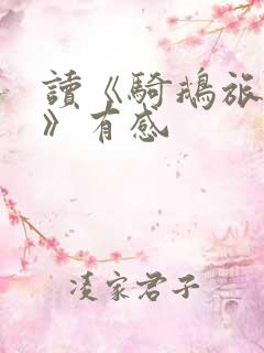 读《骑鹅旅行记》有感