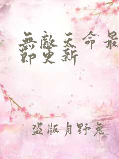 无敌天命最新章节更新