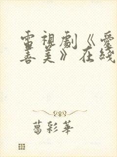 电视剧《爱情真善美》在线观看