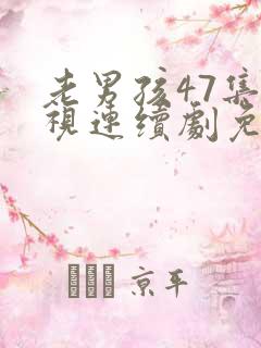 老男孩47集电视连续剧免费观看