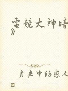 电竞大神暗恋我》