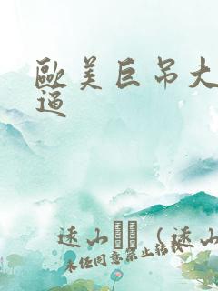 欧美巨吊大战黑逼