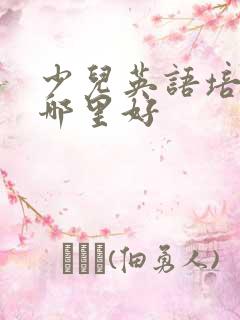 少儿英语培训班哪里好