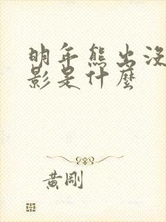 明年熊出没大电影是什么