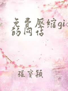 免费压缩gif的网站