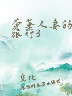 奢华人妻的高潮旅行3