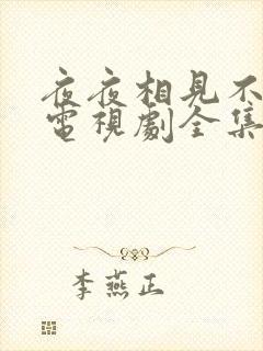 夜夜相见不识君电视剧全集免费