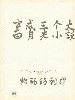 穿成三个大佬的白月光小说