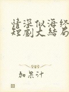 情深似海终成空短剧大结局