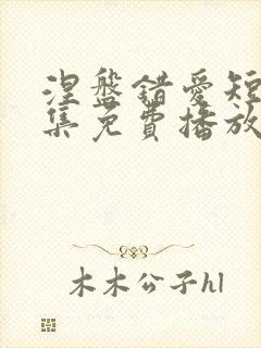 涅盘错爱短剧全集免费播放