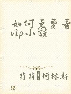 如何免费看晋江vip小说