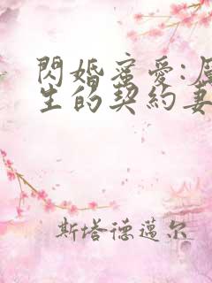 闪婚蜜爱:厉先生的契约妻