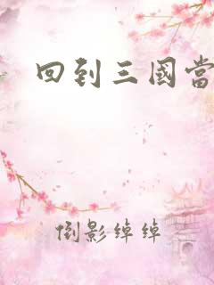 回到三国当保镖