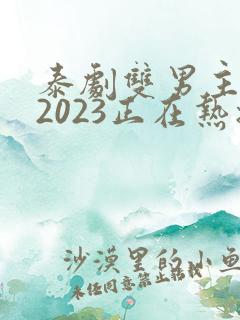 泰剧双男主推荐2023正在热播的剧