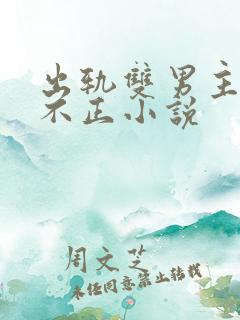 出轨双男主三观不正小说