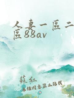 人妻一区二区三区88av