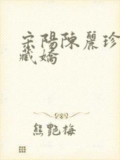宋阳陈丽珍金屋藏娇