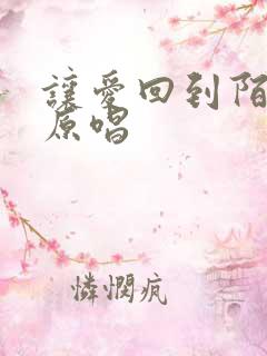让爱回到陌生 原唱