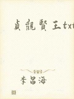 贞观贤王txt