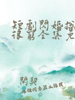 短剧闪婚总裁都很穷全集免费观看