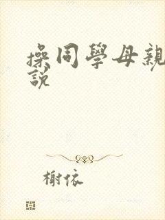 操同学母亲的小说