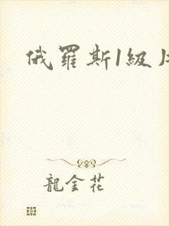 俄罗斯1级片.