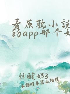 看原耽小说免费的app哪个好
