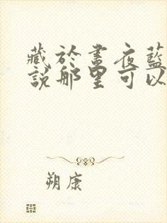 藏于昼夜蓝掉小说那里可以看