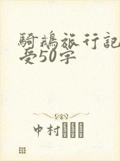 骑鹅旅行记的感受50字
