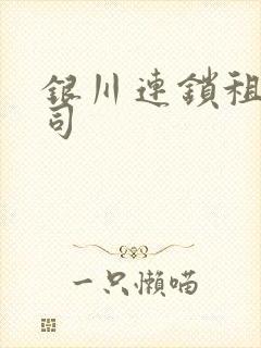 银川连锁租车公司